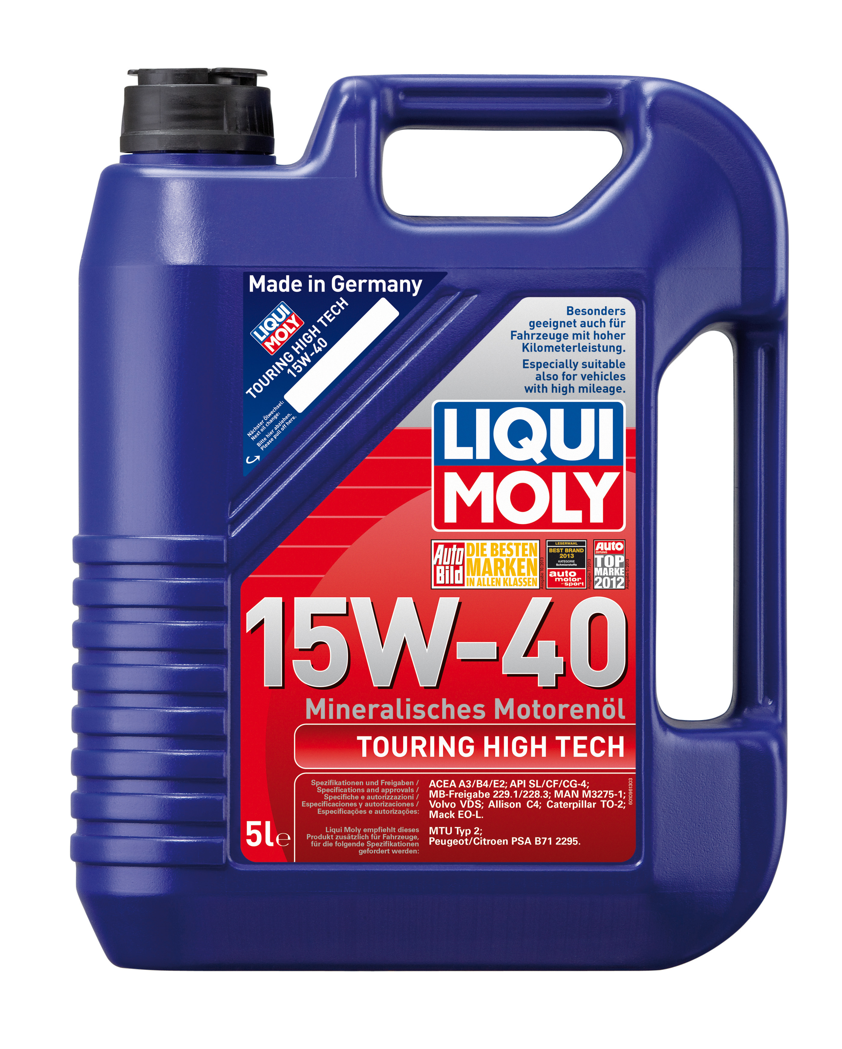 ACEITE MINERAL Touring High Tech 15W40
